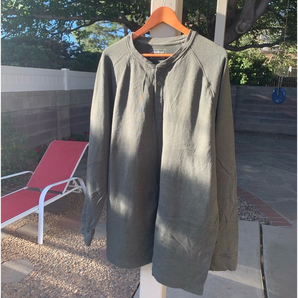 Eddie Bauer sweatshirt military green T2XL - Picture 1 of 16